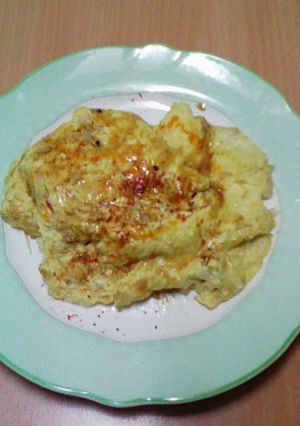 おいしいタレと雑穀ご飯と♪納豆オムレツ-レシピのメイン写真