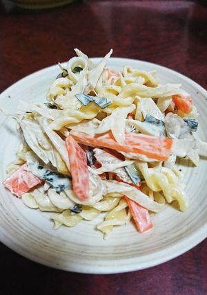 青じそ香る和風マカロニサラダ-レシピのメイン写真