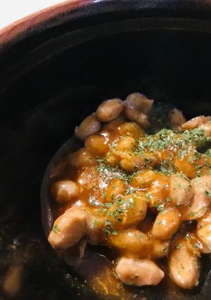 毎日の納豆●かんたん洋風ソースかけ-レシピのメイン写真