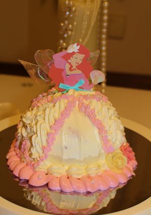 アリエルドールケーキ♡-レシピのメイン写真