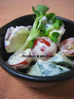 タコときゅうりのわさびマヨ和え-レシピのメイン写真