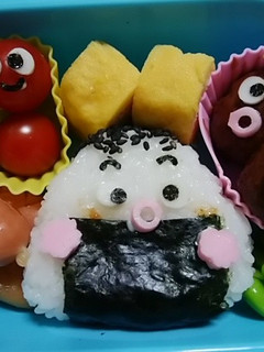 簡単!キャラ弁アニメこにぎりくんおにぎり-レシピのメイン写真