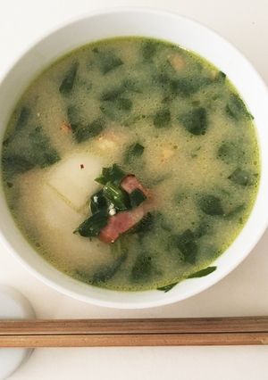 あまったお餅活用!洋風お雑煮-レシピのメイン写真