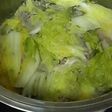 白菜の酒蒸し