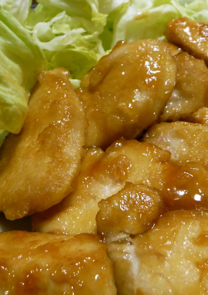 給食大人気♪鶏肉のレモン煮♪揚げない-レシピのメイン写真