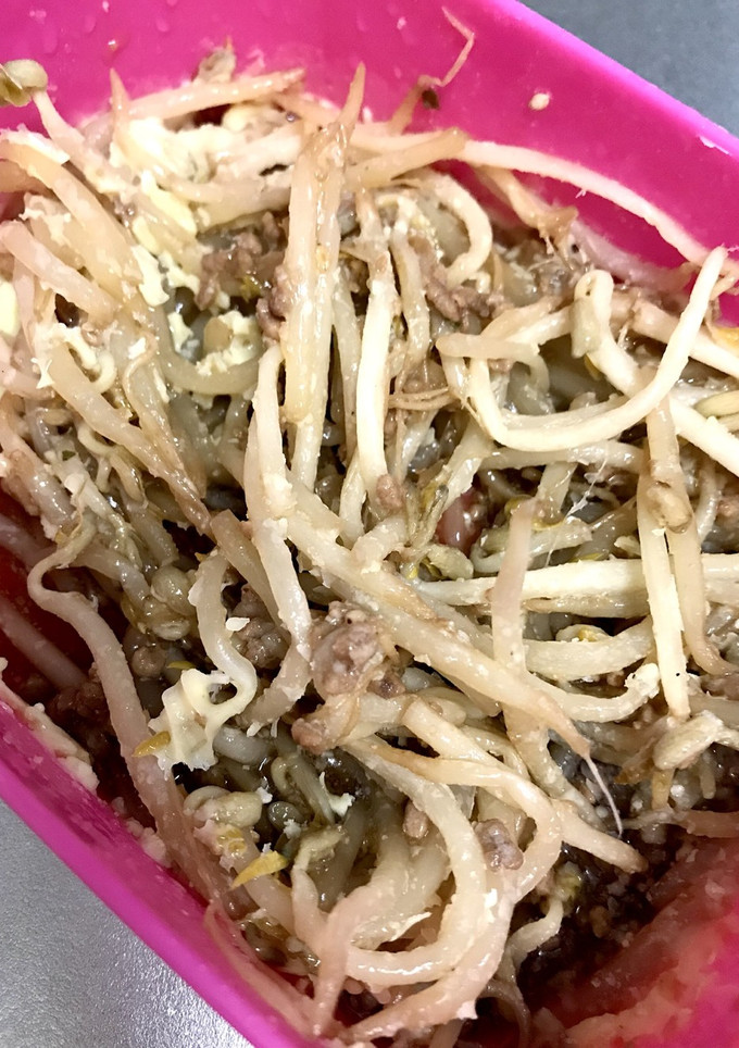 節約！残ったラーメンの粉末で！もやし炒め-レシピのメイン写真