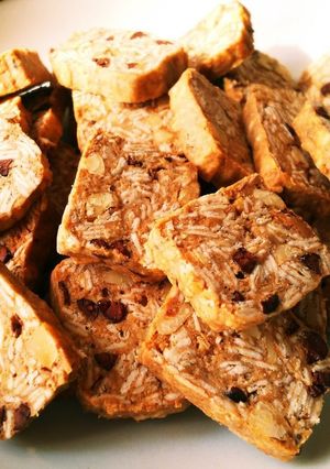 カカオとくるみのオートミールクッキー-レシピのメイン写真
