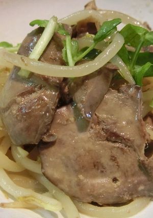 鶏レバともやしのポン酢炒め-レシピのメイン写真