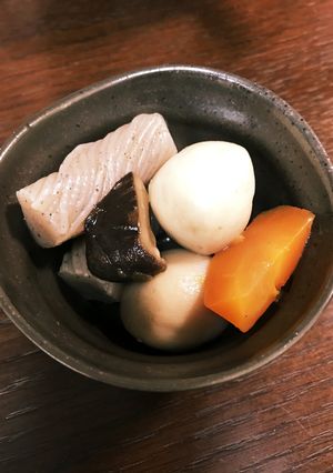 里芋とこんにゃくの煮物-レシピのメイン写真