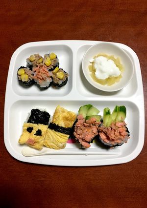 一歳3ヶ月・お寿司（風）-レシピのメイン写真