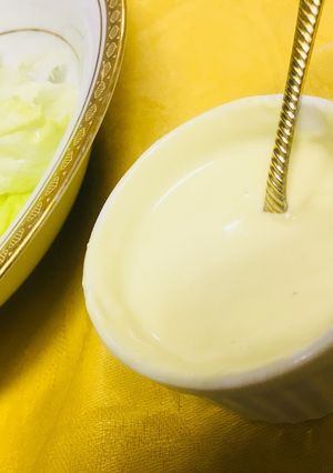 まるでマヨネーズ！塩酒粕ヨーグルト♪-レシピのメイン写真