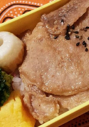 豚ロース薄切りで、やわらか豚丼弁当-レシピのメイン写真