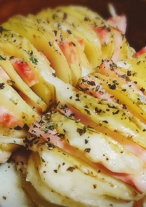 ハッセルバックポテト-レシピのメイン写真