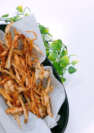 *野菜嫌いにも!うまうまごぼうチップス*-レシピのメイン写真