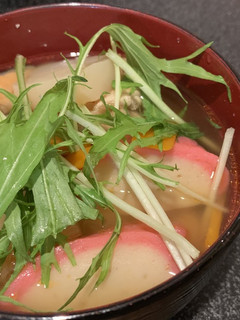 鮭のお雑煮。-レシピのメイン写真
