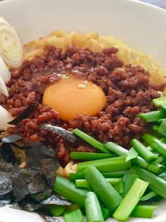 パンチの効いたベジミートの台湾風まぜそば-レシピのメイン写真