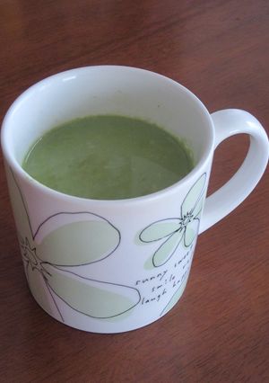 甘酒を使って!抹茶豆乳ラテ-レシピのメイン写真