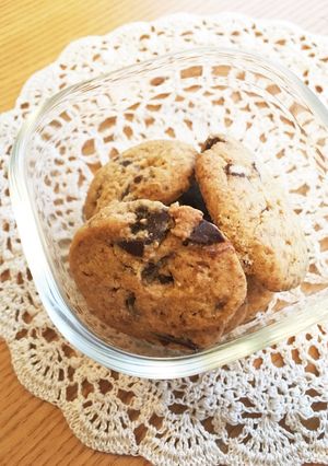 全粒粉と米粉のクッキー-レシピのメイン写真