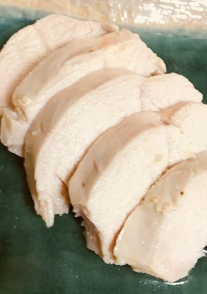 新レンジでサラダチキン 柚子胡椒風味-レシピのメイン写真