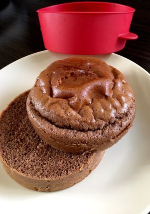100均の型で＊小さなスポンジケーキ-レシピのメイン写真