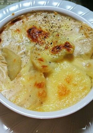 簡単！じゃがいもと挽き肉のグラタン-レシピのメイン写真