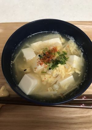 えのきと豆腐のあったかお汁-レシピのメイン写真