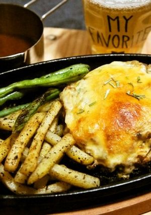 悶絶うまい！大満足する自慢のハンバーグ-レシピのメイン写真