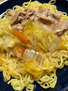 餡掛けかた焼きそば-レシピのメイン写真