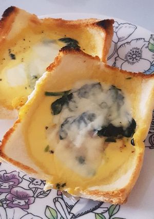 食パンでサクサク簡単キッシュ！-レシピのメイン写真