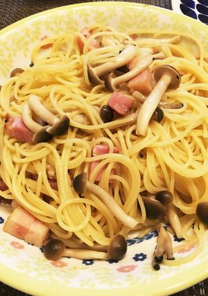 しめじとベーコンの和風パスタ-レシピのメイン写真