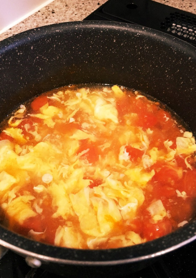 トマトと卵の中華スープ-レシピのメイン写真
