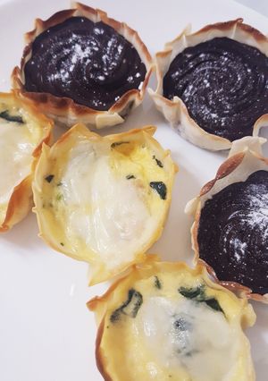 作業時間～3分？餃子の皮でタルト生地-レシピのメイン写真