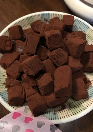 生チョコ-レシピのメイン写真