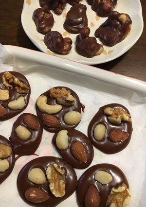 生チョコナッツ-レシピのメイン写真