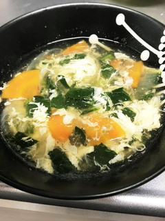 ほうれん草と卵の和風スープ-レシピのメイン写真