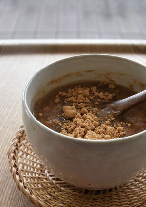 レンジで簡単！ほっと葛湯☆きな粉入り-レシピのメイン写真