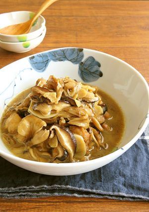 ごはんがすすむ◎鶏肉ときのこの炒め煮-レシピのメイン写真