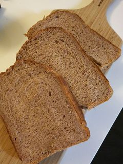 ☆HBでゆで小豆食パン☆シンプルレシピ-レシピのメイン写真