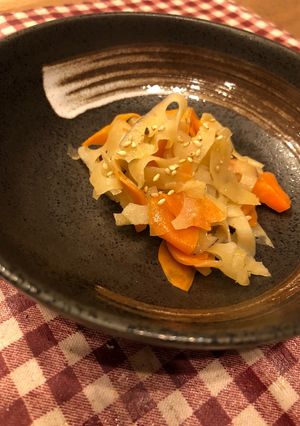 塩味シリーズ☆れんこんの塩きんぴら-レシピのメイン写真