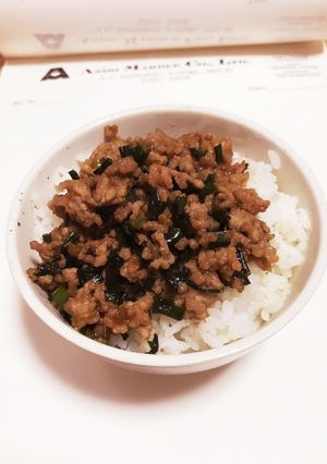 激ウマ簡単♡ご飯がすすむ豚ニラそぼろ-レシピのメイン写真