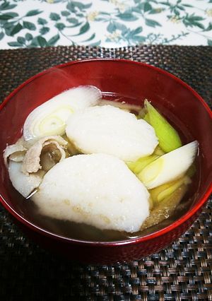 牛蒡と豚肉のすいとん-レシピのメイン写真