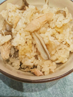 簡単♪舞茸とツナの炊き込みご飯-レシピのメイン写真