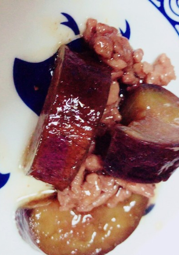 適当簡単！ナスとひき肉の甘辛炒め★-レシピのメイン写真
