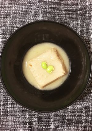 焼き胡麻豆腐の白味噌仕立て-レシピのメイン写真