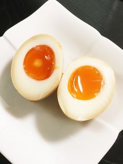 覚書 ホットもやしソースでピリ辛味玉-レシピのメイン写真