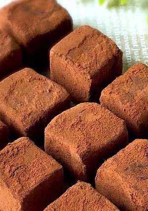 バレンタインに♡ 石畳 生チョコ-レシピのメイン写真