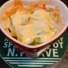 รูปของ 簡単!!アボガドポテトのチーズ焼き