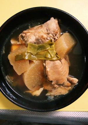 今日の晩ご飯　ぶり大根-レシピのメイン写真
