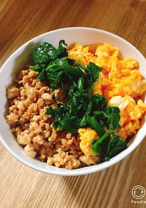 鶏そぼろご飯-レシピのメイン写真