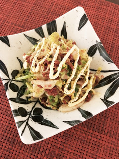 コンビーフとキャベツのおつまみ-レシピのメイン写真